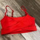 Alo Yoga Red Sports Bra Photo 0