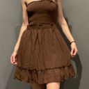 FashioNova brown dress Photo 2