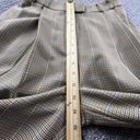 Topshop Top‎ Shop Women Pleated Glenn Plaid Womens  Wide Leg High Rise Trousers Size 6 Photo 5