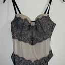 Victoria's Secret Sexy - 36B Victoria’s Secret Nude and Black Lace Corset Top Photo 2