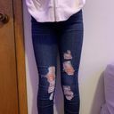 Rock & Republic ripped blue skinny jeans Photo 0