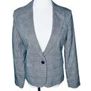 New York & Co. Black White Houndstooth Blazer New 8 Photo 0