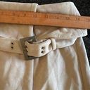 Lovers + Friends  Revolve Mini Skirt Faux Suede Belted Khaki Size Small NWOT Photo 5