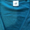 CAbi   Women’s Tearoom Cardigan Button Up Sweater M Teal Business Casual Fridays Photo 5
