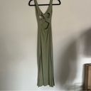 Revolve Green Midi Dress Photo 4