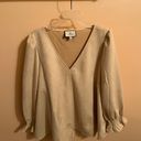 Tuckernuck  Faux Suede Easton Swing Blouse in Tan Photo 1