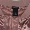 New Direction Silk Pink Bomber Photo 5