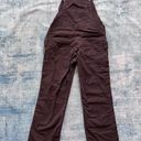 Carhartt  Brown Rugged Flex Loose Fit Canvas Bib Overalls Women's XS Short Photo 1