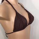 PilyQ  Isla triangle bikini top. Medium . NWT Photo 3