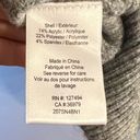 Heartloom  Women’s Gray Knit Hoodie Size L Photo 3