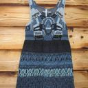 Free People Blue Crochet Knit Beaded Tank Top Photo 0