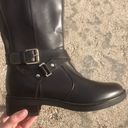 Bandolino Brown  Vegan Leather Tall Winter Boots Photo 6