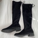 Unisa  Unadivan Black Fabric Over The Knee
High Boots! Photo 1