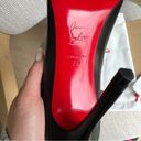 Christian Louboutin  Pigalle Leather Pumps 100mm in Black Photo 4