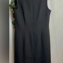 Karen Scott  Sleeveless knee-length dress black size 10 business office* Photo 1