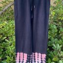 Rails  Black Kingston Jogger Sweatpants in Black Petal Pink Tie Dye SZ XS NWT Photo 0