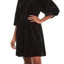 Chelsea and Violet NWT  3/4 Sleeve Tie Back Velvet Dress size small Photo 1