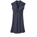 Patagonia  Bandha Twist Dress Dolomite Blue Twist Front Cap Sleeve Photo 7