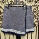 Anthropologie  Endless Rose blue sequin skort Photo 0