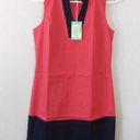 Sail To Sable colorblock v-neckline cotton sleeveless dress Size Small Photo 4