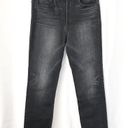 3x1  Shelter Crop Jeans size 27 Black High Rise Fringe Hem Photo 0