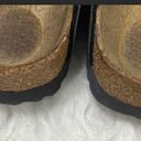 Birkenstock Brown Leather Nubuck Clogs Mules Photo 4