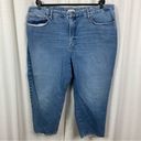 Good American  Good Girlfriend Distressed Jeans Sz.22 Photo 3