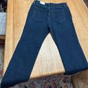 Lane Bryant  NWT Straight leg mid rise dark wash jeans 12P Photo 5