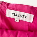 Elliatt  x REVOLVE Ava Dress Womens Large Hot Pink Open Back Puff Sleeve Barbie Photo 8