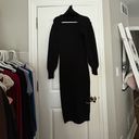 Farm Rio  Black Heart Neckline Knit Dress Photo 3