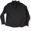 st. john's bay St John Bay Classic Quarter Zip Soft & Comfy Long Sleeve Cozy Pullover Size XL Photo 0