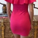 The Vintage Shop Hot Pink Dress With Ruffle Photo 1