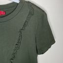 n:philanthropy  Sol distressed t-shirt with ruffle border size XS Photo 4