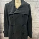 Anne Klein  size 12 dark gray pea coat Photo 0