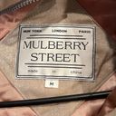 Mulberry  STREET Vintage Women’s Light Gold Shimmer Hooded Puffer Coat Size M Photo 3