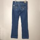 Abercrombie & Fitch  medium wash boot cut denim jeans size 6 long Photo 7