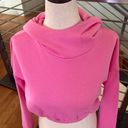 Naked Wardrobe French Terry Hoodie In Bubblegum Pink Photo 3