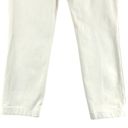 Good American  Womens Size 0/25 Jeans Cream Straight Leg Denim Pants TINY FLAW Photo 8