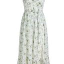 Nordstrom NWT Cider Floral Sweetheart Ruffle Maxi Dress Sz 6 Photo 0