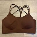 Aerie  Offline Brown Padded Sports Bra Size Small Photo 0