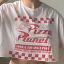 Disney Pizza Planet Cropped Shirt Photo 0