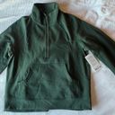 Lululemon Scuba Oversized Half Zip *long Legacy Green NWT XL/XXL Photo 6