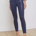 L'Agence New L’agence Margot High Rise Skinny In Navy Coated Size 28 Photo 0