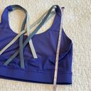 Lululemon  Women’s Purple Strappy Energy Sports Bra 10 Photo 8