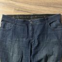 Riders By Lee  Women's Mid Rise Bootcut Dark Wash Jeans Size 22W/P Photo 2