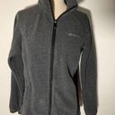 Columbia  zip up fleece gray size smal Photo 0