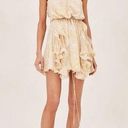 Alexis Asia Georgette Ruffle Halter Mini Dress XL Photo 0