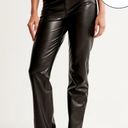 Abercrombie & Fitch Abercrombie Leather Pants (26 short) Photo 2