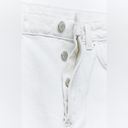 ZARA  RIPPED TRF DENIM Jean MINI SKIRT White Size S NEW Photo 11