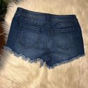 Harper  embroidery pocket distressed denim shorts sz 27 Photo 4